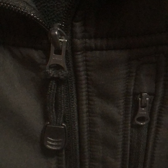 L FleeceLinedGap blackathleticjacket  2 inner&3 outer pockets❤️Likeit4price drop - Picture 5 of 16